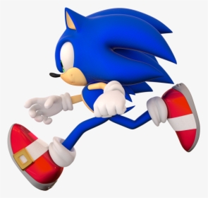 Some Sonic The Hedgehog Render By Fentonxd - Sonic The Hedgehog 3d Running, HD Png Download, Transparent PNG