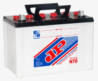 N70 Automotive Lead Acid Dry Charged Battery For Car - Batteries Jp, HD Png Download, Transparent PNG