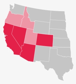 Snapfi West Coast Location Map - Death Penalty States, HD Png Download, Transparent PNG