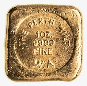Perth Mint Gold Bar - Perth Mint Square Gold, HD Png Download, Transparent PNG