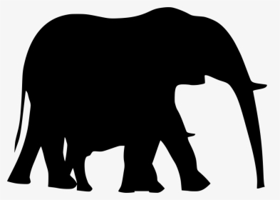 Transparent Elefante Png - Navy Blue Elephant Clip Art, Png Download, Transparent PNG