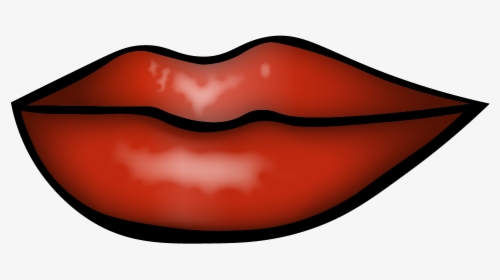 Lips Clipart Small Kiss - Small Lips Clipart, HD Png Download, Transparent PNG