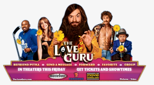 Love Guru Movie Poster, HD Png Download, Transparent PNG