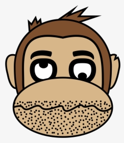Clipart - Emoji Monkey, HD Png Download, Transparent PNG