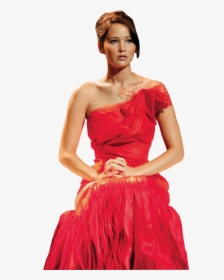 Jennifer Lawrence Red Dress - Jennifer Lawrence Transparent, HD Png Download, Transparent PNG