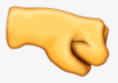 Right Facing Fist H - Side Fist Bump Emoji, HD Png Download, Transparent PNG