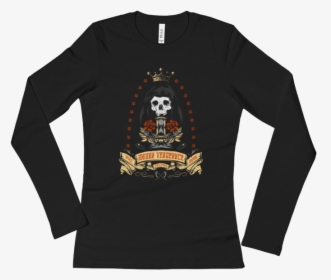 Santa Muerte Women S Long Sleeve - Syrian T Shirt, HD Png Download, Transparent PNG