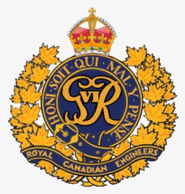 Rce Gvir Badge - Royal Canadian Engineers Ww1, HD Png Download, Transparent PNG