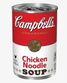 Soup Can Png - Campbell's Chicken Noodle Soup, Transparent Png, Transparent PNG