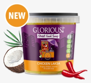Transparent Chicken Soup Png - Glorious Street Food Soup Chicken Laksa, Png Download, Transparent PNG