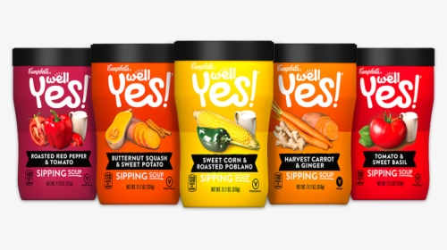 Well Yes Sipping Soups Product Line-up - Carbonated Soft Drinks, HD Png Download, Transparent PNG