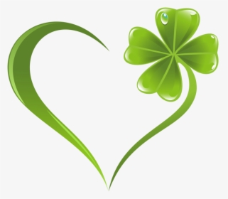 Shamrock Symbol For Facebook - Heart Four Leaf Clover Tattoo, HD Png Download, Transparent PNG