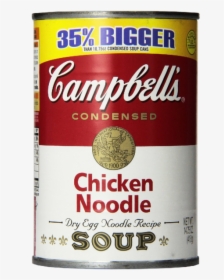 Campbell S Chicken Noodle Soup - 1982 Campbells Chicken Noodle Soup, HD Png Download, Transparent PNG