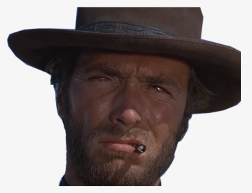 Sticker Other Clint Eastwood Cow Boy Cowboy Cigarette - Chapeau De Clint Eastwood, HD Png Download, Transparent PNG