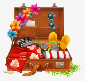 Holiday Suitcase Illustrations, HD Png Download, Transparent PNG