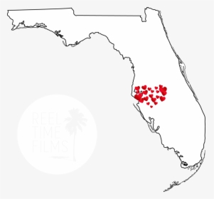Map - Florida Clipart Png, Transparent Png, Transparent PNG