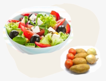 Our Food - Greek Salad, HD Png Download, Transparent PNG