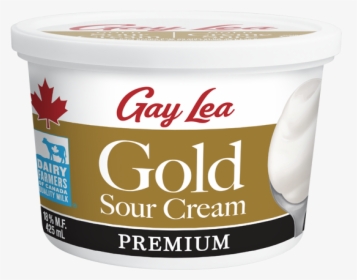 Gold Premium Sour Cream - Gay Lea Sour Cream, HD Png Download, Transparent PNG