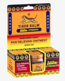 Tiger Balm Ultra Strength, HD Png Download, Transparent PNG