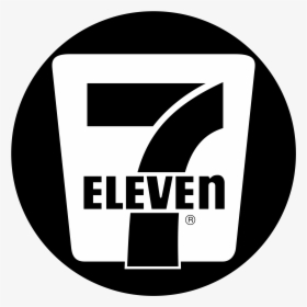 7 Eleven Logo Png Transparent - 7 Eleven Logo Black And White, Png Download, Transparent PNG