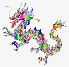 Art,dragon,graphic Design - Asian Dragon Clip Art, HD Png Download, Transparent PNG