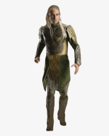 The Hobbit Deluxe Legolas Greenleaf Costume - Lord Of The Rings Legolas Costume, HD Png Download, Transparent PNG
