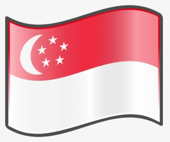 Singapore Flag Use - Singapore Flag Clipart, HD Png Download, Transparent PNG