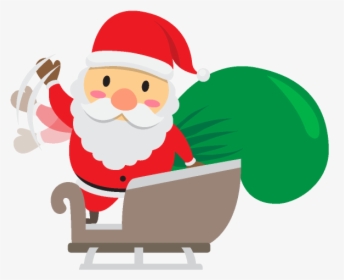 Holiday Emoji Messages Sticker-8 - Santa Claus, HD Png Download, Transparent PNG