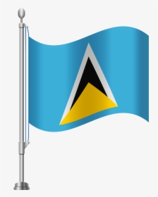 St Lucia Flag Png Clip Art Transparent Png , Png Download - Transparent St Lucia Flag, Png Download, Transparent PNG