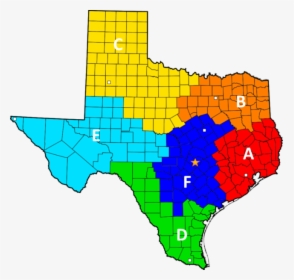 Texas Ranger Division Companies Map Photo Credit - Texas Ranger Division Company F, HD Png Download, Transparent PNG