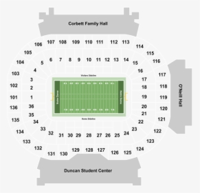 Section Notre Dame Stadium Seating Chart, HD Png Download, Transparent PNG