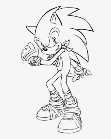 Sonic Boom Pages Clearporese - Sonic The Hedgehog Sonic Boom Coloring Pages, HD Png Download, Transparent PNG