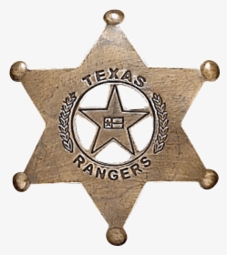 Texas Rangers Badge - Sherif Star, HD Png Download, Transparent PNG