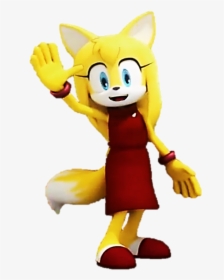 Miles Tails - Zooey The Fox 3d, HD Png Download, Transparent PNG