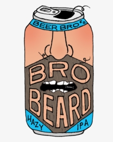 Fakebeer Brobeard - Canned Beer Clip Art Transparent, HD Png Download, Transparent PNG