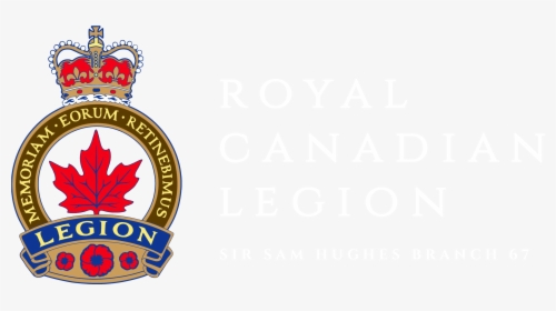 Legion Canada , Png Download - Royal Canadian Legion Crest, Transparent Png, Transparent PNG