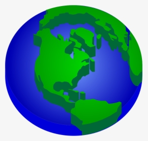 3d Elevated Earth Globe - Clipart Picture Of Earth, HD Png Download, Transparent PNG