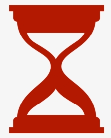 Red Sand Clock Icon, HD Png Download, Transparent PNG