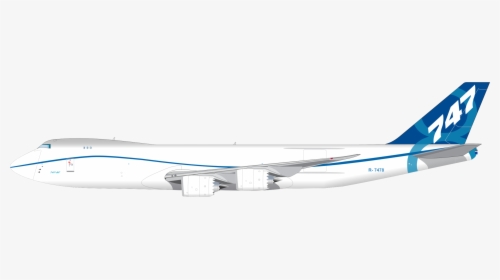 Vector Jet Boeing - Boeing 747 Clip Art, HD Png Download, Transparent PNG