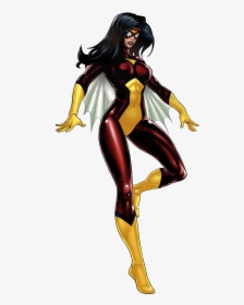 Jessica Drew - Marvel And Dc Fusion, HD Png Download, Transparent PNG