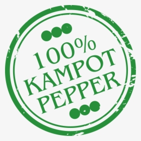 Transparent Green Pepper Png - Kampot Pepper Logo, Png Download, Transparent PNG