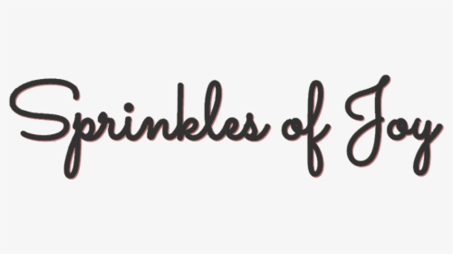 Sprinkles Of Joy Logo - Calligraphy, HD Png Download, Transparent PNG