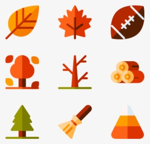 Autumn - Small Maple Leaf Icon, HD Png Download, Transparent PNG