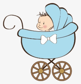 Baby Stroller Clipart Ba Stroller Clipart Cartoon Ba - Baby In Stroller Clipart, HD Png Download, Transparent PNG