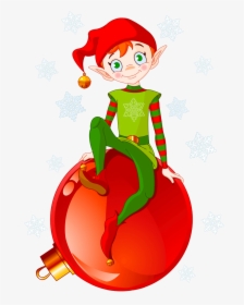 I Help Everyone To Come And Visit At Us Christmas Time - Christmas Elf, HD Png Download, Transparent PNG