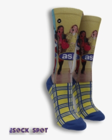 Clueless As If Women S Socks By Odd Sox - Sock, HD Png Download, Transparent PNG