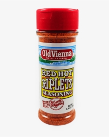 Old Vienna Red Hot Riplets Seasoning Shaker - Red Hot Riplets, HD Png Download, Transparent PNG