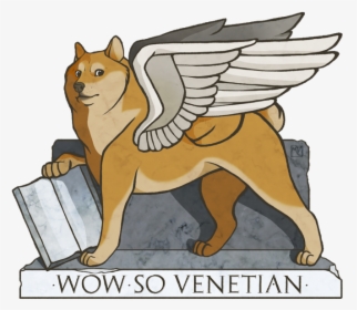So Venetian Venice Shiba Inu Dog Like Mammal Mammal - Doge Venice Meme, HD Png Download, Transparent PNG