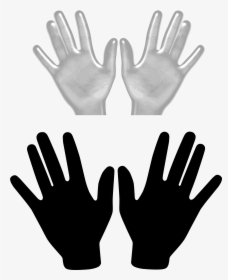 Safety Glove,glove,hand - Two Hands Clipart, HD Png Download, Transparent PNG