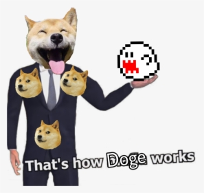 That’s How Doge Works - Mafia Works Meme Template, HD Png Download, Transparent PNG